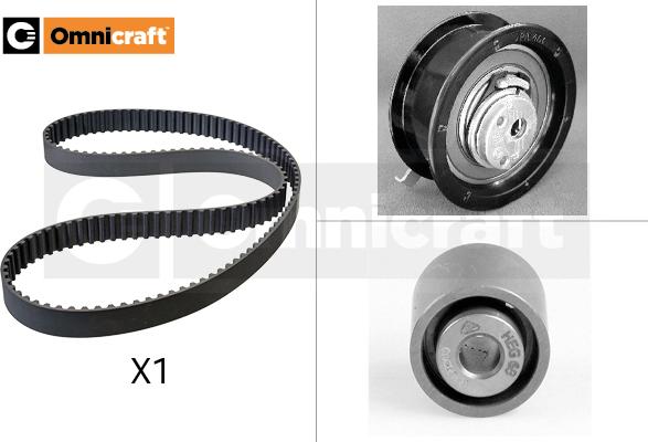 Omnicraft 2328750 - Комплект ангренажен ремък vvparts.bg