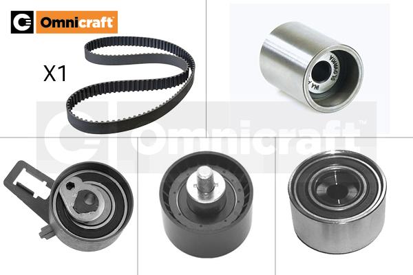 Omnicraft 2328700 - Комплект ангренажен ремък vvparts.bg