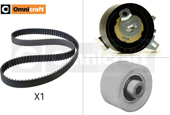 Omnicraft 2328702 - Комплект ангренажен ремък vvparts.bg