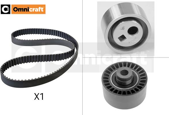 Omnicraft 2328718 - Комплект ангренажен ремък vvparts.bg