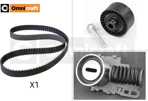 Omnicraft 2328734 - Комплект ангренажен ремък vvparts.bg