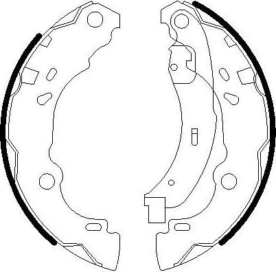 Omnicraft 2255690 - Комплект спирачна челюст vvparts.bg