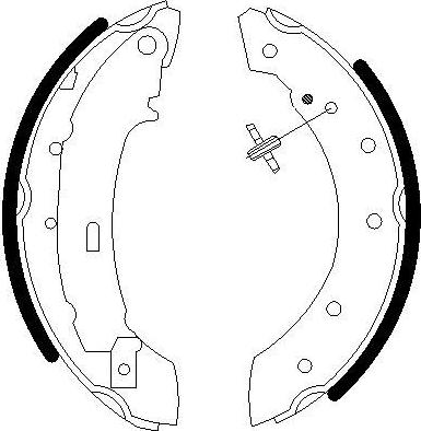 Omnicraft 2255639 - Комплект спирачна челюст vvparts.bg