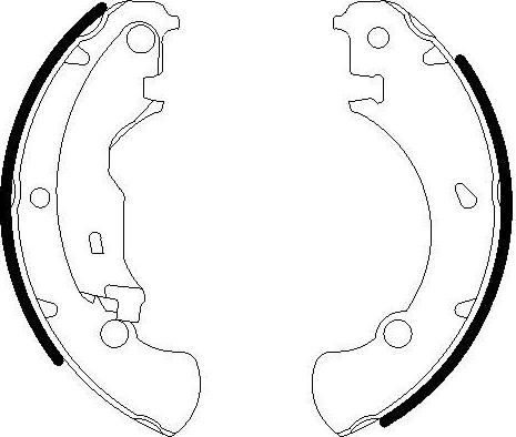 Omnicraft 2255892 - Комплект спирачна челюст vvparts.bg