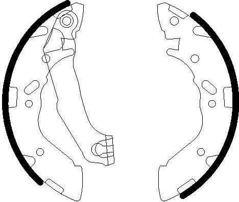 Omnicraft 2255853 - Комплект спирачна челюст vvparts.bg