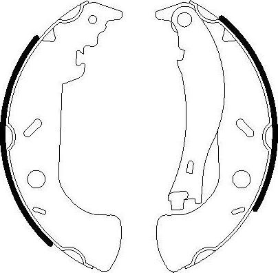 Omnicraft 2255803 - Комплект спирачна челюст vvparts.bg