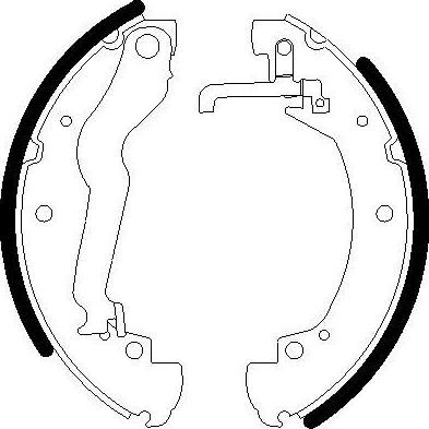 Omnicraft 2255770 - Комплект спирачна челюст vvparts.bg