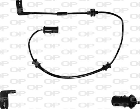 Open Parts AK3060.00 - Предупредителен контактен сензор, износване на накладките vvparts.bg