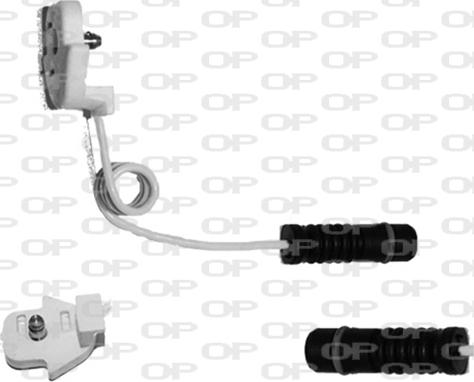 Open Parts AK3010.00 - Предупредителен контактен сензор, износване на накладките vvparts.bg
