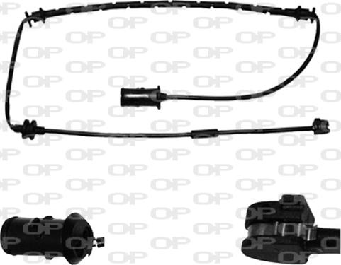 Open Parts AK3105.00 - Предупредителен контактен сензор, износване на накладките vvparts.bg