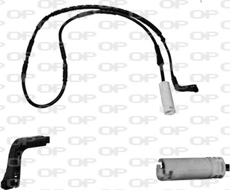 Open Parts AK3111.00 - Предупредителен контактен сензор, износване на накладките vvparts.bg