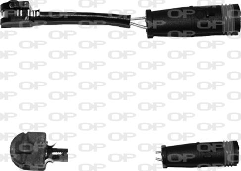 Open Parts AK3135.00 - Предупредителен контактен сензор, износване на накладките vvparts.bg