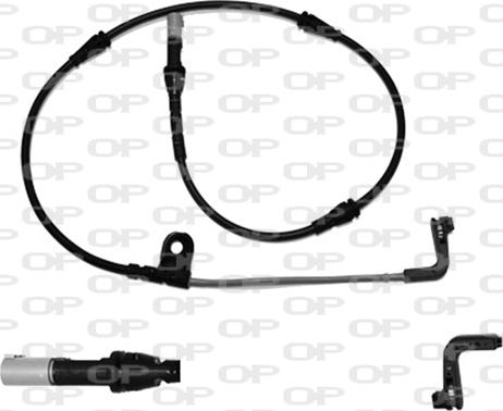 Open Parts AK3137.00 - Предупредителен контактен сензор, износване на накладките vvparts.bg