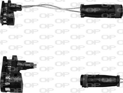 Open Parts AK3120.00 - Предупредителен контактен сензор, износване на накладките vvparts.bg