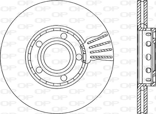 ATE 24.0325-0171.1 - Спирачен диск vvparts.bg