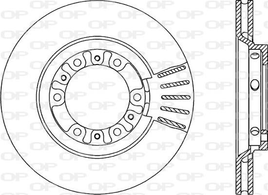 NPS M330I66 - Спирачен диск vvparts.bg