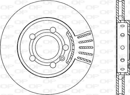 HELLA 8DD 355 106-741 - Спирачен диск vvparts.bg