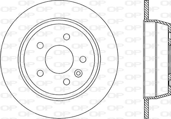 Vemo V30-40016 - Спирачен диск vvparts.bg