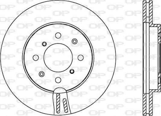 BENDIX 562754BC - Спирачен диск vvparts.bg