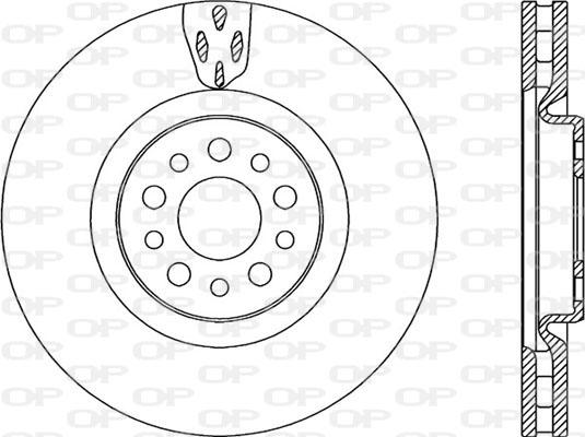 Open Parts BDR2191.20 - Спирачен диск vvparts.bg