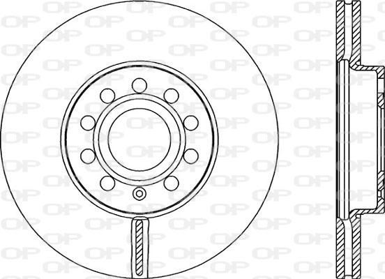 Beck/Arnley 083-3043Z - Спирачен диск vvparts.bg