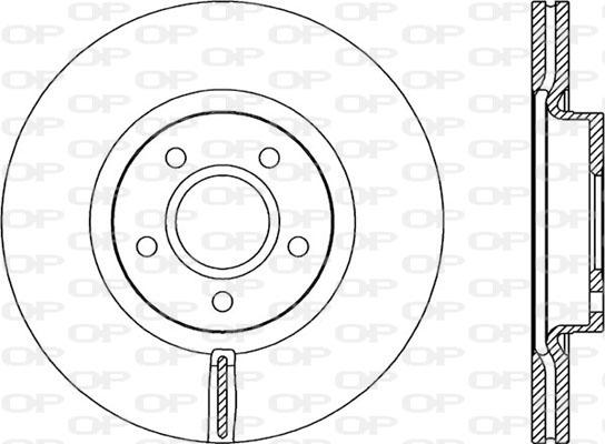 Triscan 1115-0986479956 - Спирачен диск vvparts.bg