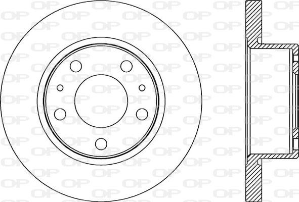 Triscan 36308721910 - Спирачен диск vvparts.bg