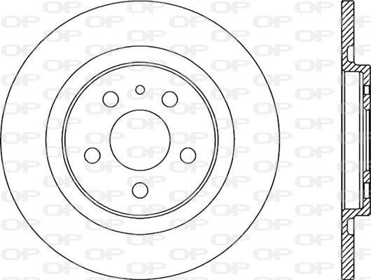 Lucas Electrical 6042563 - Спирачен диск vvparts.bg