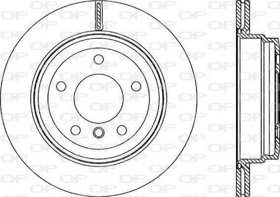 Open Parts BDR2278.20 - Спирачен диск vvparts.bg