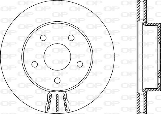 Metelli 23-0696C - Спирачен диск vvparts.bg