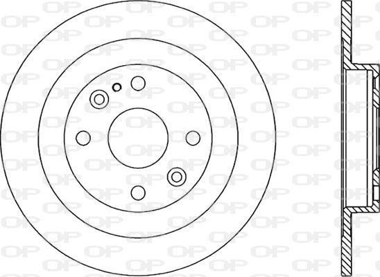 MAZDA BB4C-26-51A - Спирачен диск vvparts.bg