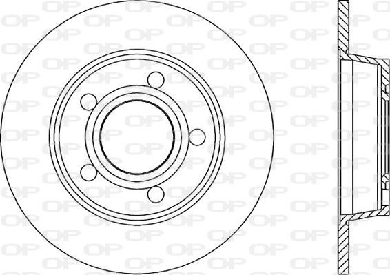 Ferodo DDF1177C - Спирачен диск vvparts.bg