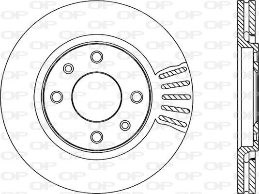 Open Parts BDR1714.20 - Спирачен диск vvparts.bg