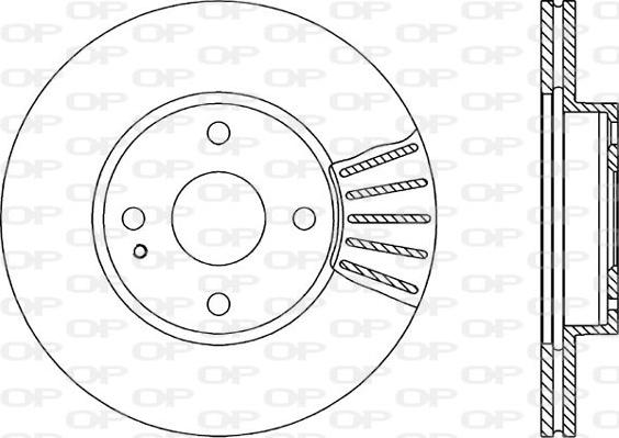 Open Parts BDR1780.20 - Спирачен диск vvparts.bg