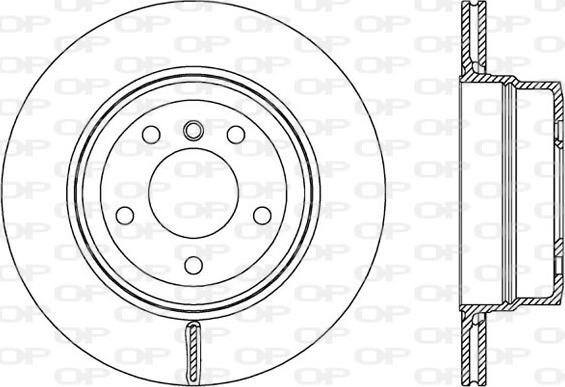 Open Parts BDR2531.20 - Спирачен диск vvparts.bg