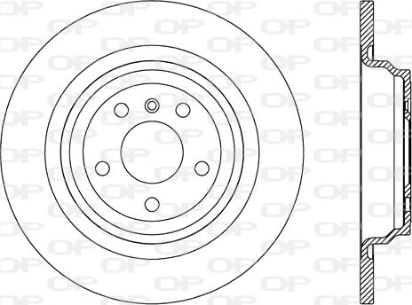 Open Parts BDR2698.10 - Спирачен диск vvparts.bg