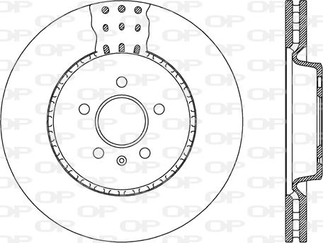 Triscan 933 34C - Спирачен диск vvparts.bg