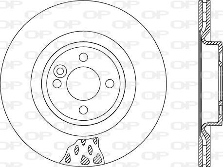 Open Parts BDR2612.20 - Спирачен диск vvparts.bg