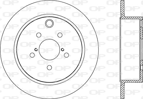 Open Parts BDR2689.10 - Спирачен диск vvparts.bg