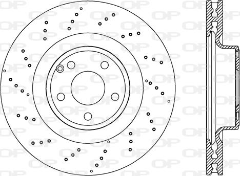 Open Parts BDR2682.20 - Спирачен диск vvparts.bg