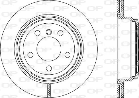 Open Parts BDR2626.20 - Спирачен диск vvparts.bg