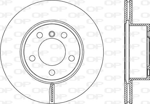 Open Parts BDR2622.20 - Спирачен диск vvparts.bg