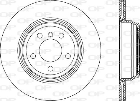 BMW (BRILLIANCE) 6 864 899 - Спирачен диск vvparts.bg