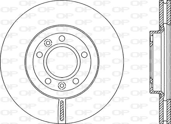 Open Parts BDR2158.20 - Спирачен диск vvparts.bg