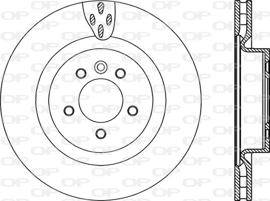 Open Parts BDR2362.20 - Спирачен диск vvparts.bg