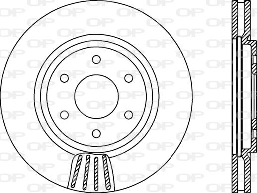 Nipparts N3301096 - Спирачен диск vvparts.bg