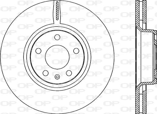 Open Parts BDR2269.20 - Спирачен диск vvparts.bg