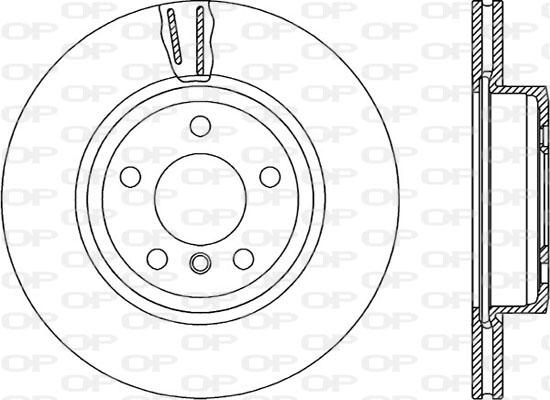 Open Parts BDR2236.20 - Спирачен диск vvparts.bg