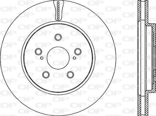 Open Parts BDR2238.20 - Спирачен диск vvparts.bg