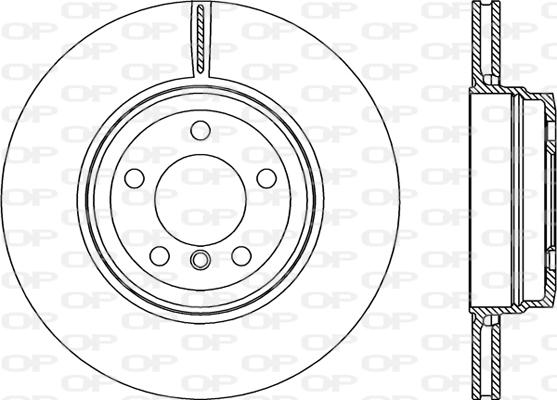 Open Parts BDR2279.20 - Спирачен диск vvparts.bg